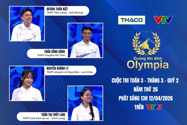 Road to Olympia Mount: Dominant Performance, Ha Tinh Schoolboy Charges to Victory - Ảnh 1.