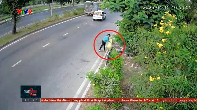 Gắn camera giám sát, hạn chế các bãi rác tự phát