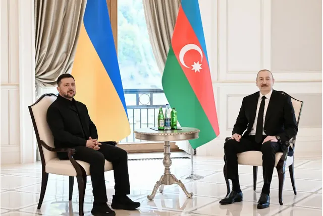 Tổng thống Zelensky tuyên bố sẵn sàng gặp Tổng thống Putin tại Azerbaijan - Ảnh 1. Tổng thống Zelensky tuyên bố sẵn sàng gặp Tổng thống Putin tại Azerbaijan - Ảnh 1.