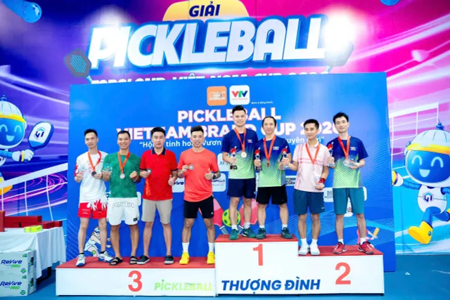 40 tay vợt tranh tài sôi nổi tại giải pickleball do Đoàn Thanh niên VTV phối hợp tổ chức- Ảnh 2.