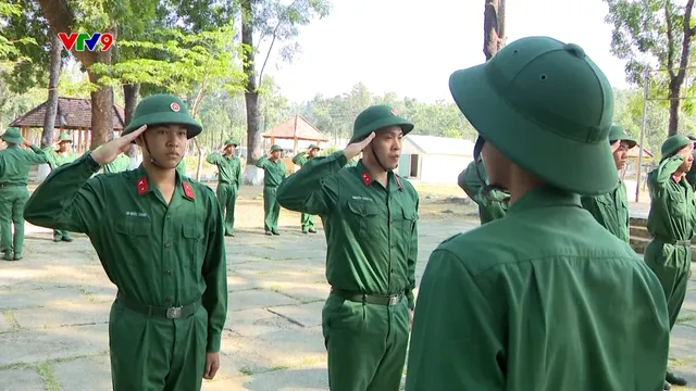 Rèn bản lĩnh những ngày đầu quân ngũ