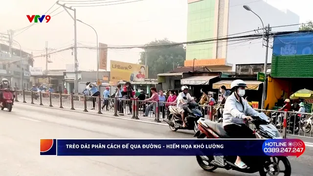 Alo V9 (27/4/2026): Nguy hiểm trèo dải phân cách để đi làm