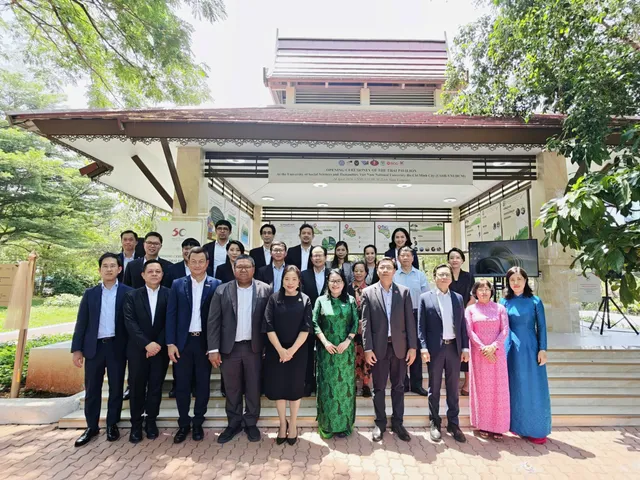 Thai partners unite to celebrate 50 years of Vietnam – Thailand relations, investing in future generations by launching the “Thai Pavilion” project - Ảnh 1.