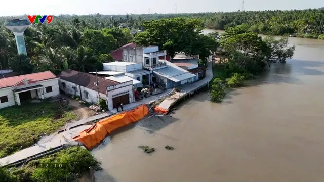 TP. Cần Thơ: một xã có 70 điểm sạt lở
