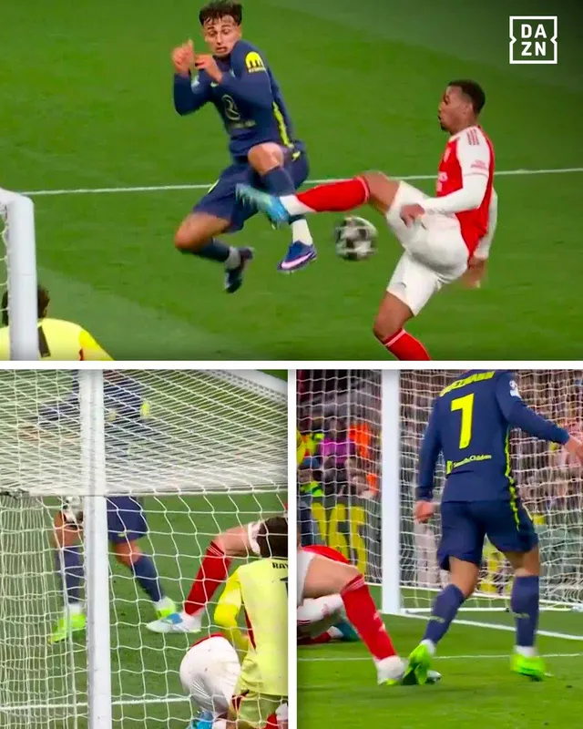 Vì sao Arsenal thoát penalty gây tranh cãi trước Atletico?- Ảnh 2.