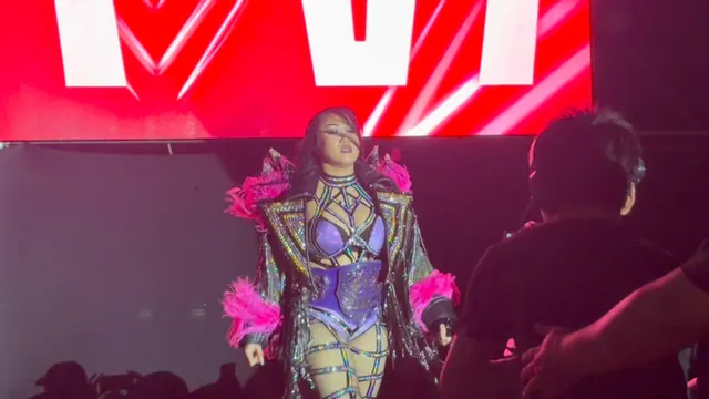 Lan tỏa thông điệp nữ quyền thông qua phần thi đấu vật WWE của đô vật gốc Việt- Ảnh 1.