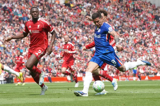 Enzo lập siêu phẩm, Liverpool bị Chelsea cầm chân trong cuộc đua top 4- Ảnh 3. Enzo lập siêu phẩm, Liverpool bị Chelsea cầm chân trong cuộc đua top 4- Ảnh 3.
