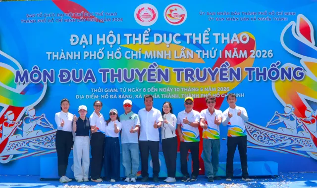 Đoàn Bình Thạnh giữ vị trí số 1 tại môn Đua thuyền truyền thống tại Đại hội TDTT TP Hồ Chí Minh- Ảnh 1. Đoàn Bình Thạnh giữ vị trí số 1 tại môn Đua thuyền truyền thống tại Đại hội TDTT TP Hồ Chí Minh- Ảnh 1.