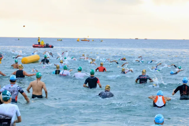 Hơn 5.000 VĐV đa quốc gia tham dự IRONMAN toàn phần lần đầu tổ chức tại Việt Nam- Ảnh 1. Hơn 5.000 VĐV đa quốc gia tham dự IRONMAN toàn phần lần đầu tổ chức tại Việt Nam- Ảnh 1.