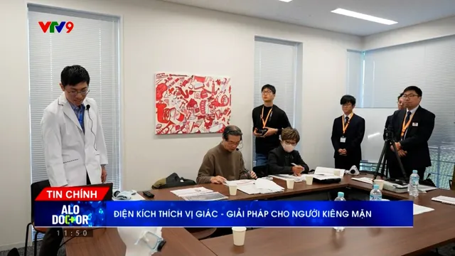 Alo Doctor (13/5/2026):   Điện kích thích vị giác - Giải pháp cho người kiêng mặn