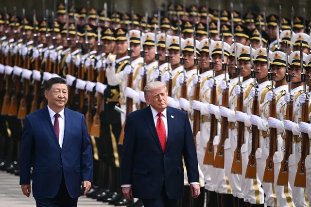 Trung Quốc tổ chức trọng thể lễ đón chính thức Tổng thống Donald Trump - Ảnh 3.