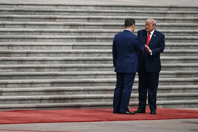 Trung Quốc tổ chức trọng thể lễ đón chính thức Tổng thống Donald Trump - Ảnh 10.