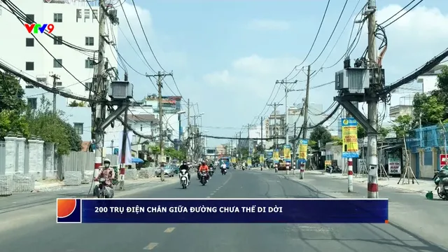 Alo V9 (14/5/2026): TP. Hồ Chí Minh: 200 trụ điện chắn giữa đường chưa thể di dời