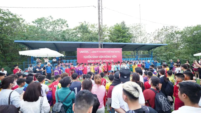 Thể Công – Viettel tuyển tài năng bóng đá "nhí" trên khắp 3 miền- Ảnh 1. Thể Công – Viettel tuyển tài năng bóng đá "nhí" trên khắp 3 miền- Ảnh 1.