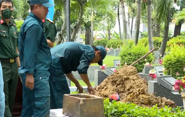 TP. Hồ Chí Minh: Cao điểm lấy mẫu xác định danh tính hài cốt liệt sỹ