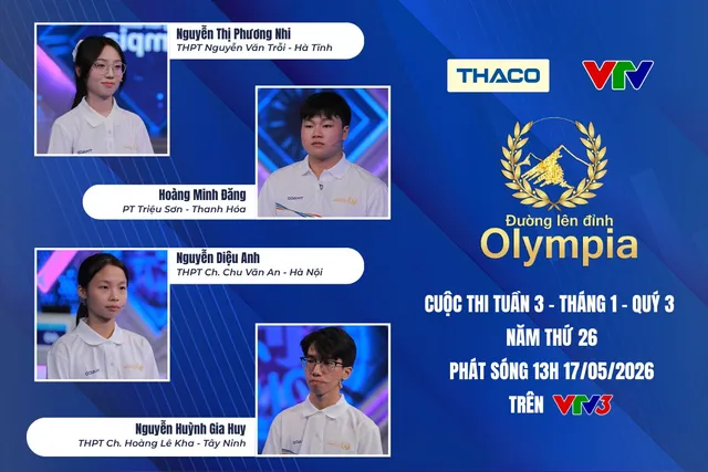 Schoolgirl from Chu Van An High School for the Gifted (Hanoi) Wins Road to Olympia Mount Laurel Wreath - Ảnh 1.