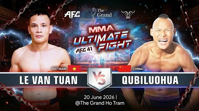Nhà vô địch Lê Văn Tuần tái xuất tại AFC 41- Ảnh 5.