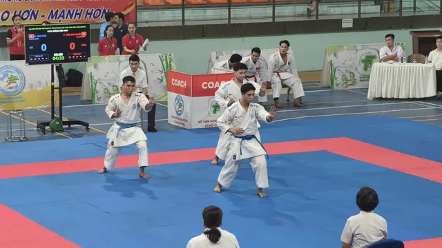 Hơn 500 VĐV tranh tài Giải Karate Đại hội TDTT TP Hồ Chí Minh lần I năm 2026- Ảnh 1. Hơn 500 VĐV tranh tài Giải Karate Đại hội TDTT TP Hồ Chí Minh lần I năm 2026- Ảnh 1.