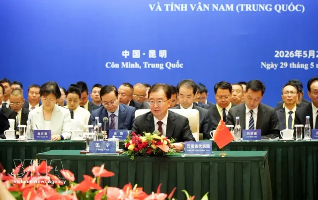 Four northern Vietnamese localities, China’s Yunnan province foster cooperation through Party channel - Ảnh 1.