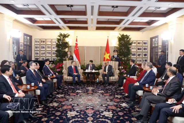 Vietnam, Singapore to promote sci-tech, innovation as pillar of Comprehensive Strategic Partnership - Ảnh 1.