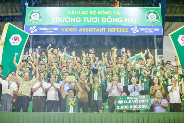 Vô địch giải hạng Nhất, Trường Tươi Đồng Nai thăng hạng V.League bằng thực lực- Ảnh 2. Vô địch giải hạng Nhất, Trường Tươi Đồng Nai thăng hạng V.League bằng thực lực- Ảnh 2.