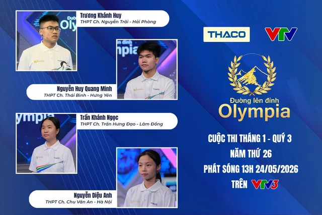 Road To Olympia Mount: Hung Yen Schoolboy Outshines Rivals To Win Month 1 - Quarter 3 Crown - Ảnh 1.