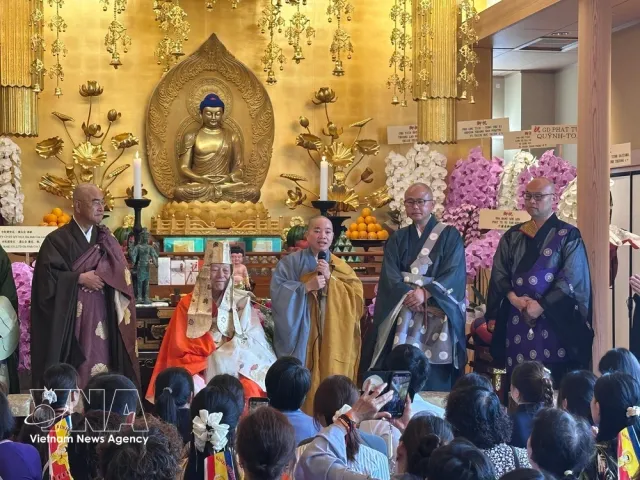 First Vietnamese pagoda in Tokyo inaugurated - Ảnh 1.