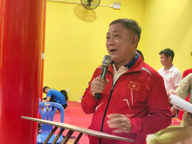 Đưa võ đài vào ngôi miếu cổ 300 năm tuổi- Ảnh 2. Đưa võ đài vào ngôi miếu cổ 300 năm tuổi- Ảnh 2.