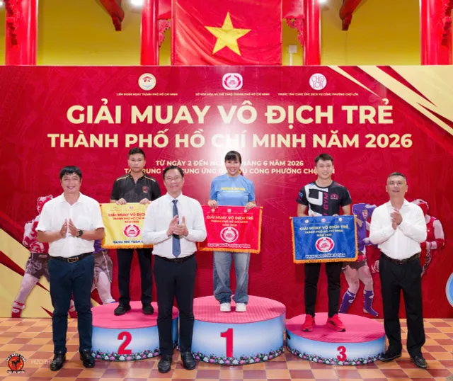 Phường Chợ Lớn giành ngôi Nhất toàn đoàn tại giải Muay vô địch trẻ TP Hồ Chí Minh năm 2026- Ảnh 5.