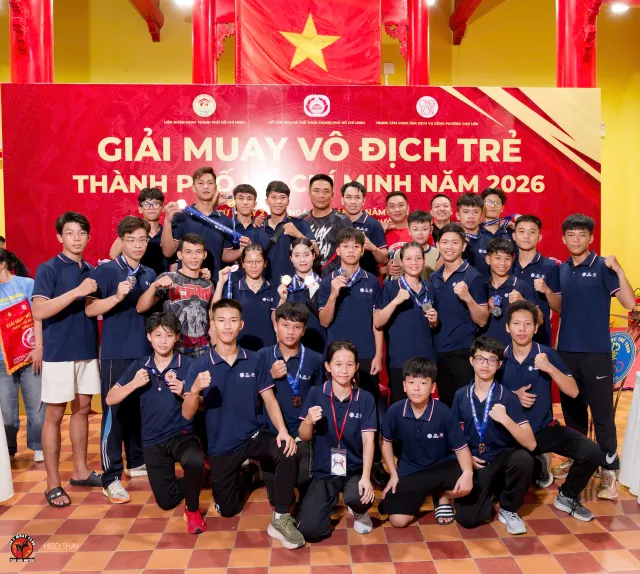 Phường Chợ Lớn giành ngôi Nhất toàn đoàn tại giải Muay vô địch trẻ TP Hồ Chí Minh năm 2026- Ảnh 6.
