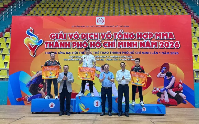 Dấu ấn từ Giải vô địch Võ thuật tổng hợp (MMA) TP Hồ Chí Minh năm 2026- Ảnh 4.