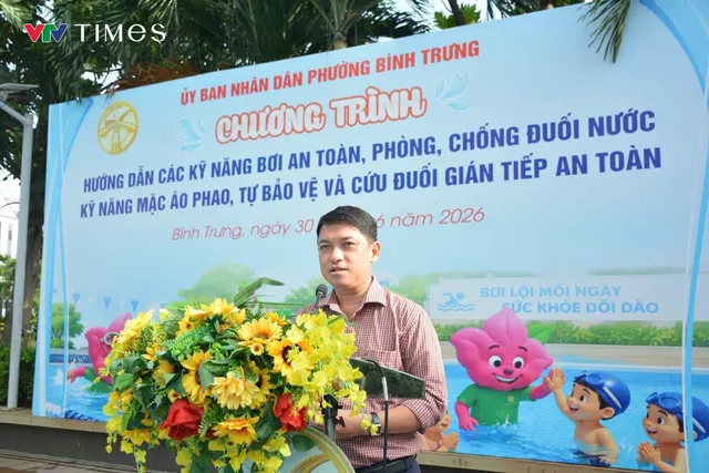 Khơi gợi tinh thần học bơi lội, phòng chống đuối nước và rèn luyện thể thao cho trẻ em trong dịp hè- Ảnh 1. Khơi gợi tinh thần học bơi lội, phòng chống đuối nước và rèn luyện thể thao cho trẻ em trong dịp hè- Ảnh 1.