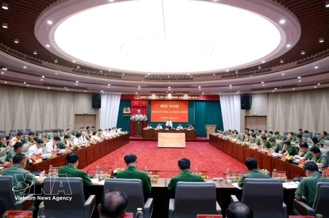 Top leader hails crime-fighting efforts, sets security tasks for second half - Ảnh 1.