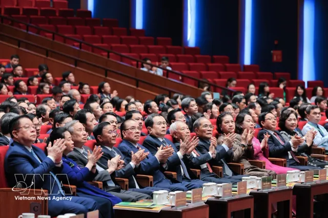 9th National Congress of Vietnam Farmers’ Union opens in Hanoi - Ảnh 1.