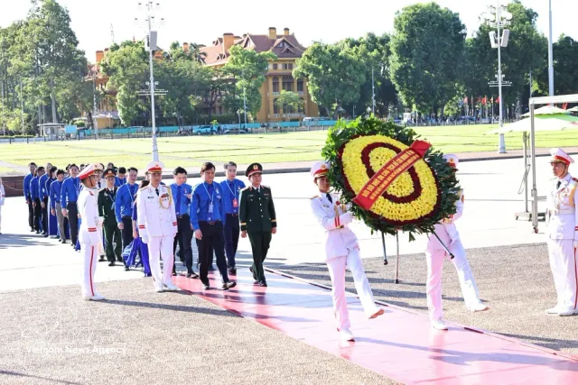13th National Congress of Ho Chi Minh Communist Youth Union opens in Hanoi - Ảnh 1.