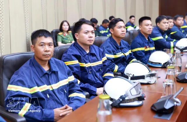 Vietnams Ministry of Public Security deploys rescue team to Venezuela - Ảnh 1.