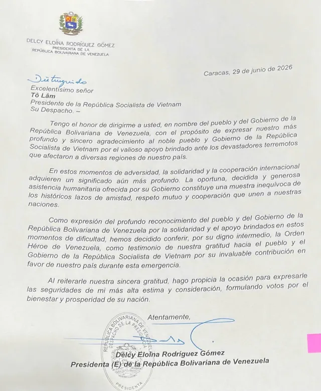 Venezuela cảm kích sâu sắc trước sự hỗ trợ của Đoàn cứu nạn, cứu hộ Việt Nam - Ảnh 2.