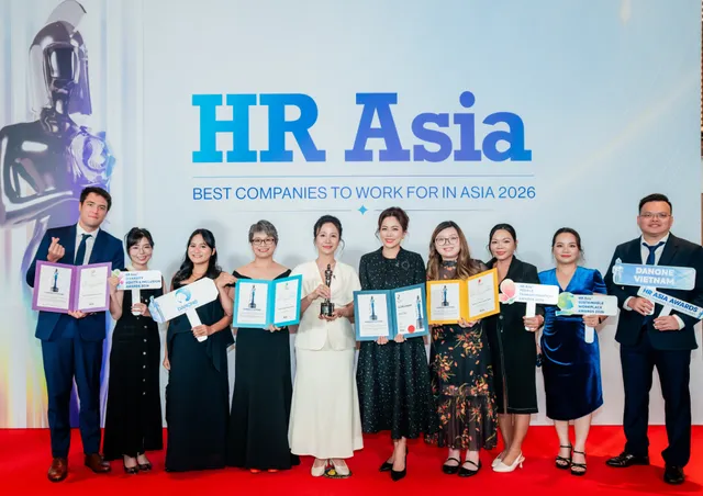Celebrates four wins at HR Asia awards 2026 - Ảnh 1.