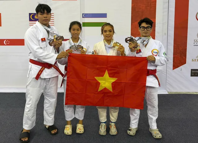 Nhà vô địch Châu Á Lò Thị Phung hướng về vùng lũ quê hương Lai Châu- Ảnh 1. Nhà vô địch Châu Á Lò Thị Phung hướng về vùng lũ quê hương Lai Châu- Ảnh 1.