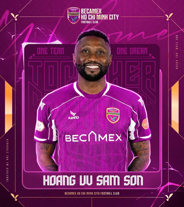 Chân sút từng ghi hơn 200 bàn tại V.League gia nhập Becamex TP Hồ Chí Minh- Ảnh 1. Chân sút từng ghi hơn 200 bàn tại V.League gia nhập Becamex TP Hồ Chí Minh- Ảnh 1.