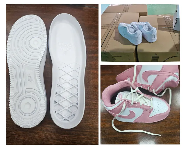 Phát hiện nhà máy sản xuất số lượng lớn giày giả mạo nhãn hiệu NIKE xuất khẩu vào Hoa Kỳ tại TP Hồ Chí Minh - Ảnh 2.
