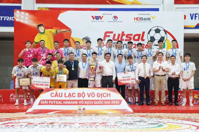 Thái Sơn Bắc vô địch futsal Quốc gia sau 16 năm- Ảnh 2.