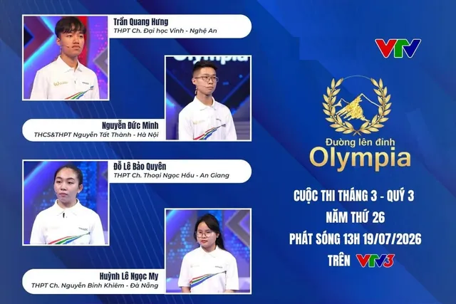 Road to Olympia Mount: Final Two Quarter III Qualifiers Revealed - Ảnh 1.
