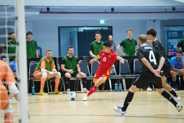 ĐT futsal Việt Nam có chiến thắng đầu tay tại giải giao hữu tại Thái Lan- Ảnh 2. ĐT futsal Việt Nam có chiến thắng đầu tay tại giải giao hữu tại Thái Lan- Ảnh 2.