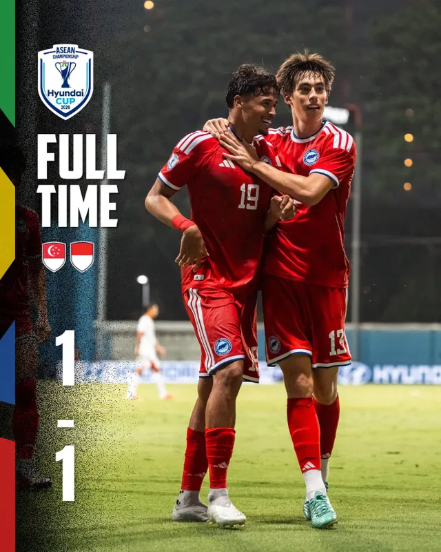 Indonesia dừng bước từ vòng bảng, Singapore cùng Việt Nam vào bán kết ASEAN Cup 2026- Ảnh 2.