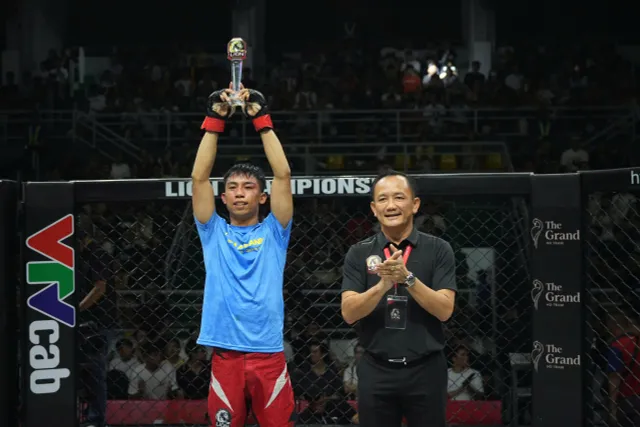 Nhà Vô địch Muay thế giới Lê Hoàng Đức thị uy tại LION Championship- Ảnh 6. Nhà Vô địch Muay thế giới Lê Hoàng Đức thị uy tại LION Championship- Ảnh 6.