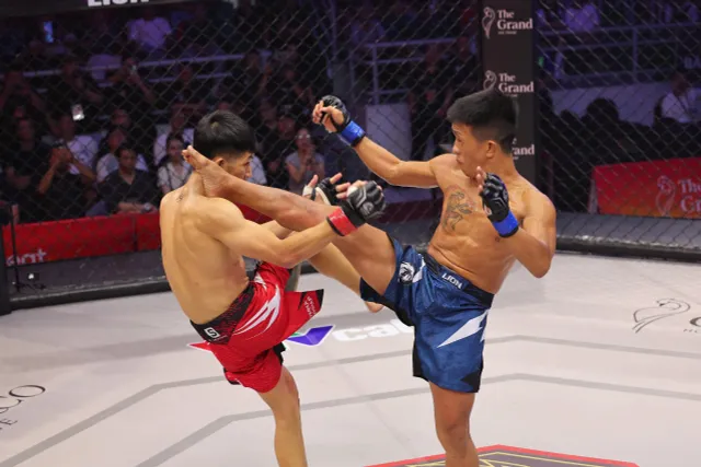 Nhà Vô địch Muay thế giới Lê Hoàng Đức thị uy tại LION Championship- Ảnh 1. Nhà Vô địch Muay thế giới Lê Hoàng Đức thị uy tại LION Championship- Ảnh 1.