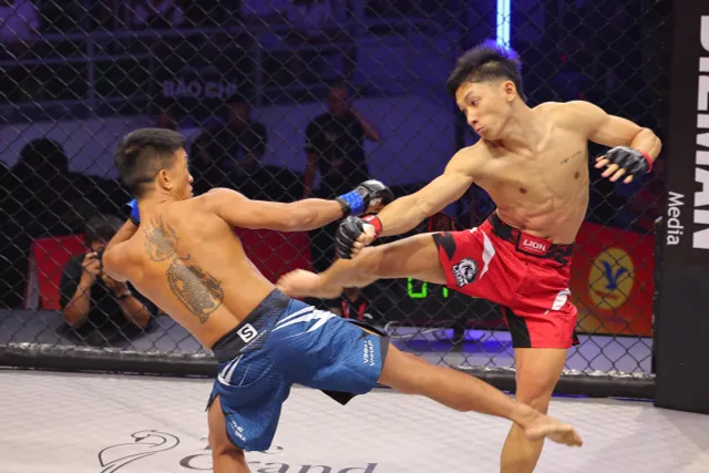 Nhà Vô địch Muay thế giới Lê Hoàng Đức thị uy tại LION Championship- Ảnh 2. Nhà Vô địch Muay thế giới Lê Hoàng Đức thị uy tại LION Championship- Ảnh 2.