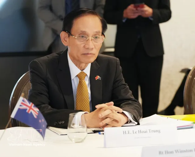 Vietnam, New Zealand hold 4th foreign ministers’ meeting in Auckland - Ảnh 1.