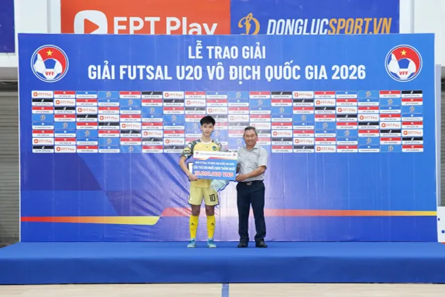 Thái Sơn Nam thắng đậm Sahako, lên ngôi vô địch futsal U20 VĐQG 2026- Ảnh 6. Thái Sơn Nam thắng đậm Sahako, lên ngôi vô địch futsal U20 VĐQG 2026- Ảnh 6.